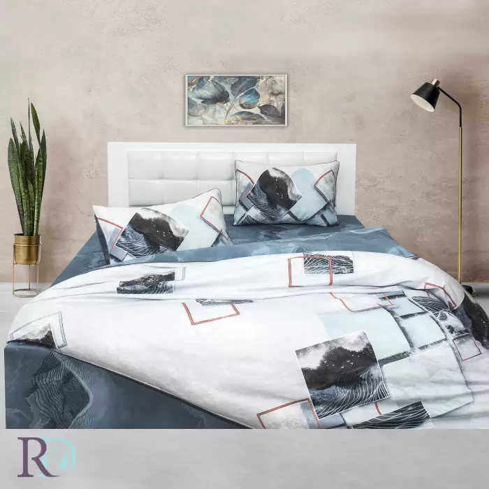 Спален комплект памучен сатен Марс - 720 - Спален комплект памучен сатен Марс - 720