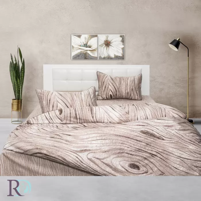 Спален комплект памучен сатен Натурела - 559 -  Спален комплект памучен сатен Натурела - 559