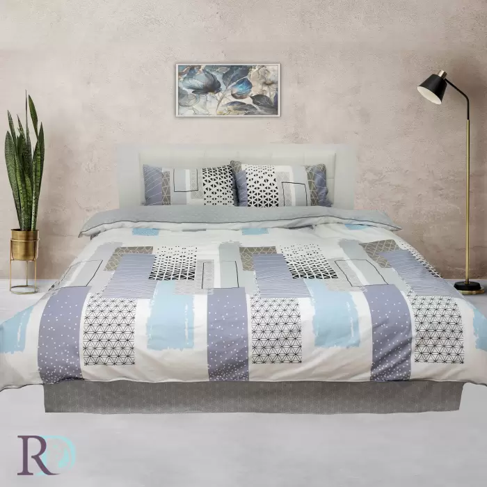 Спален комплект памучен сатен Норис - 1084 - Спален комплект памучен сатен Норис - 1084