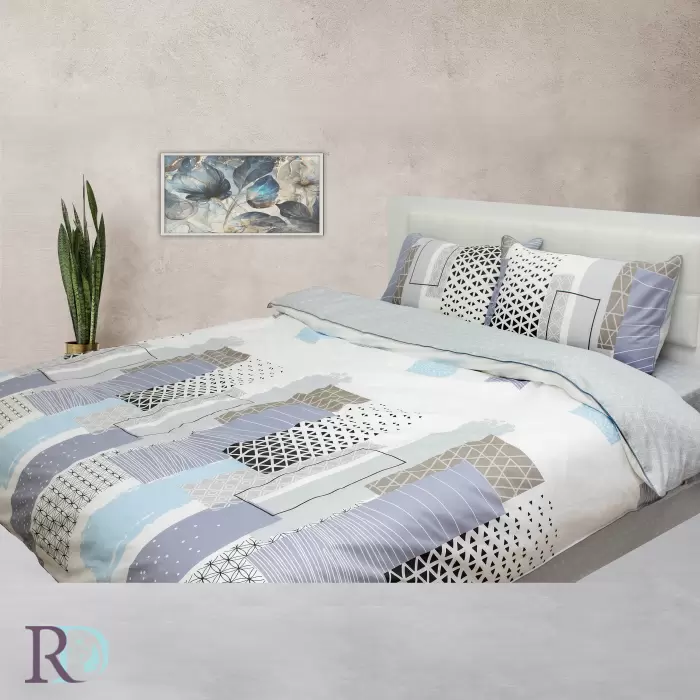 Спален комплект памучен сатен Норис - 1085 - Спален комплект памучен сатен Норис - 1085