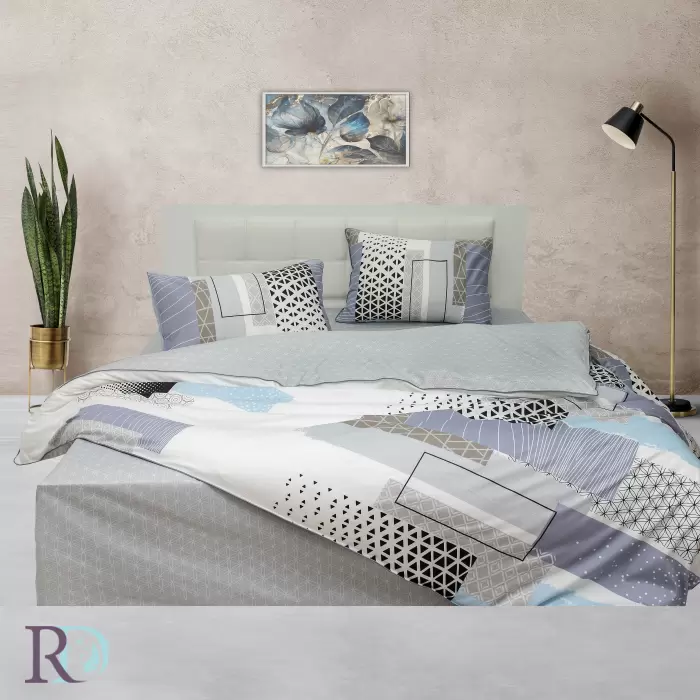 Спален комплект памучен сатен Норис - 1086 - Спален комплект памучен сатен Норис - 1086