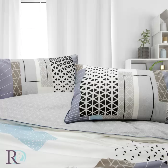 Спален комплект памучен сатен Норис - 1087 - Спален комплект памучен сатен Норис - 1087