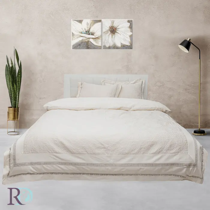 Спален комплект Плюш екрю - 1417 - Спален комплект Плюш екрю - 1417