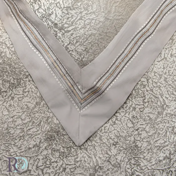 Спален комплект Плюш сиво - 1459 - Спален комплект Плюш сиво - 1459