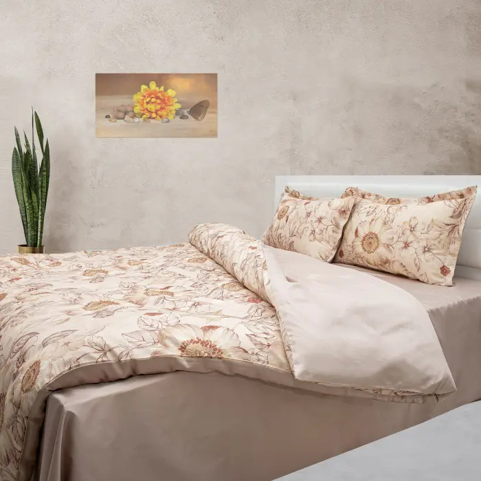 Спален комплект Пролет бежово - 1438 - Спален комплект Пролет бежово - 1438