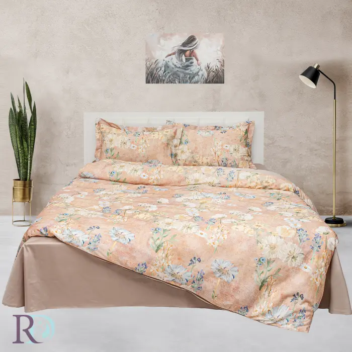 Спален комплект Пролет праскова - 1443 - Спален комплект Пролет праскова - 1443