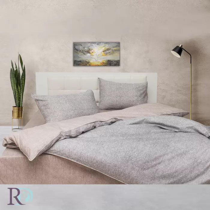 Спален комплект памучен сатен Рейн - 875 - Спален комплект памучен сатен Рейн - 875