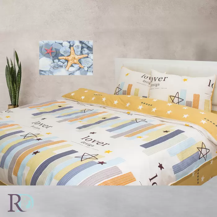 Спален комплект памучен сатен Романтика - 539 - Спален комплект памучен сатен Романтика - 539