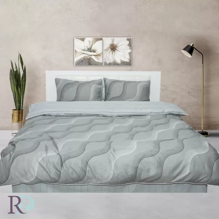 Спален комплект памучен сатен Сена - 629 - Спален комплект памучен сатен Сена - 629