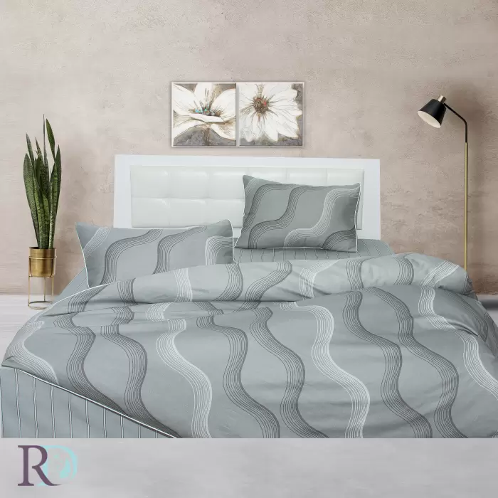 Спален комплект памучен сатен Сена - 630 - Спален комплект памучен сатен Сена - 630