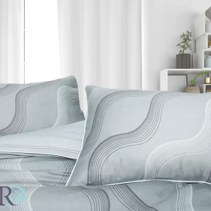 Спален комплект памучен сатен Сена - 632 - Спален комплект памучен сатен Сена - 632