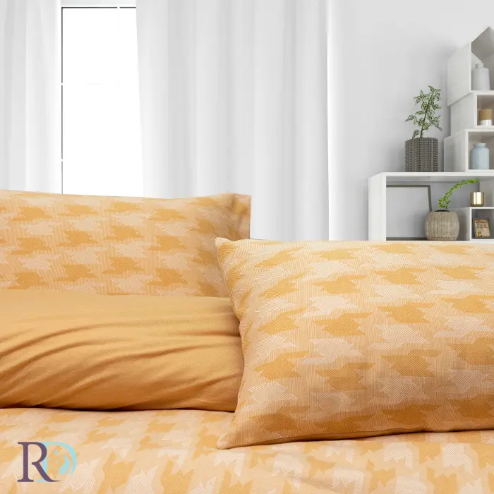 Спален комплект Троя горчица - 1539 - Спален комплект Троя горчица - 1539