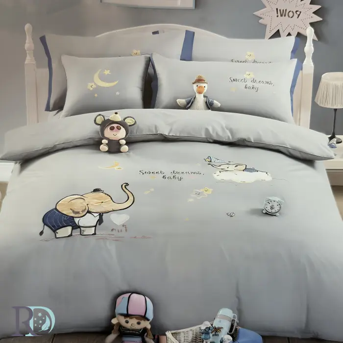 Детски спален комплект Слонче - 1475 - Детски спален комплект Слонче - 1475
