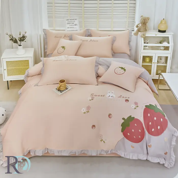 Детски спален комплект Ягодка - 1483 - Детски спален комплект Ягодка - 1483