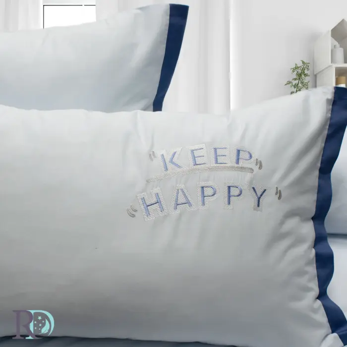 Детски спален комплект Мече в синьо - 1681 - Детски спален комплект Мече в синьо - 1681