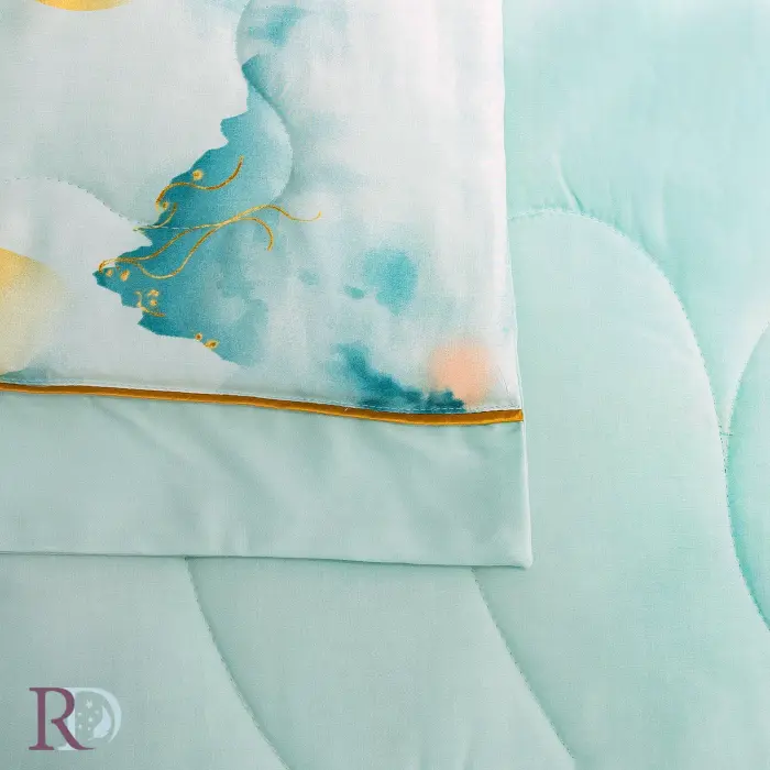 Детски комплект със завивка Мрамор - 1849 - Детски комплект със завивка Мрамор - 1849