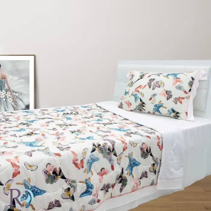 Детски комплект със завивка Пеперуди - 1845 - Детски комплект със завивка Пеперуди - 1845