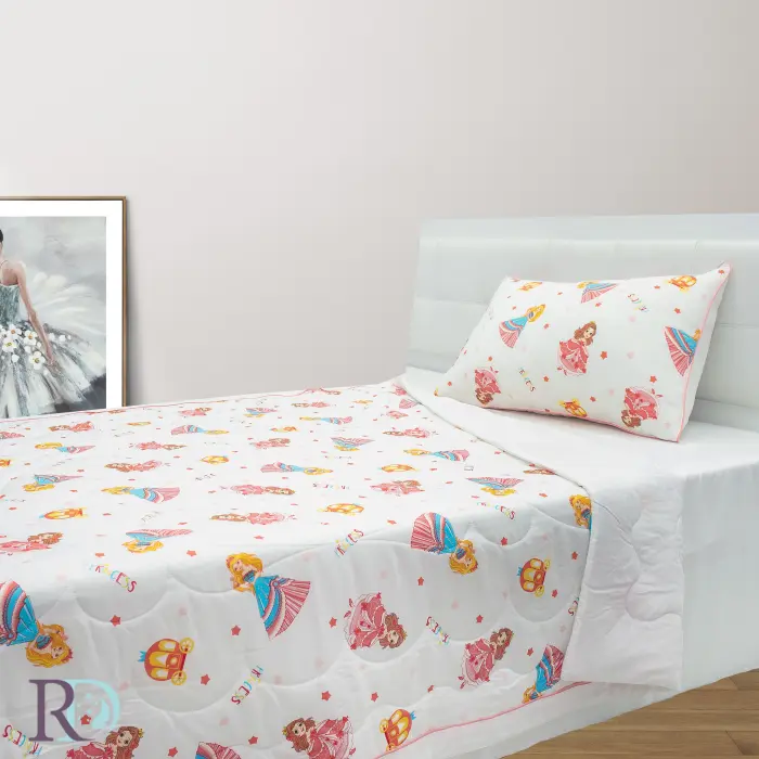 Детски комплект със завивка Принцеси - 1855 - Детски комплект със завивка Принцеси - 1855