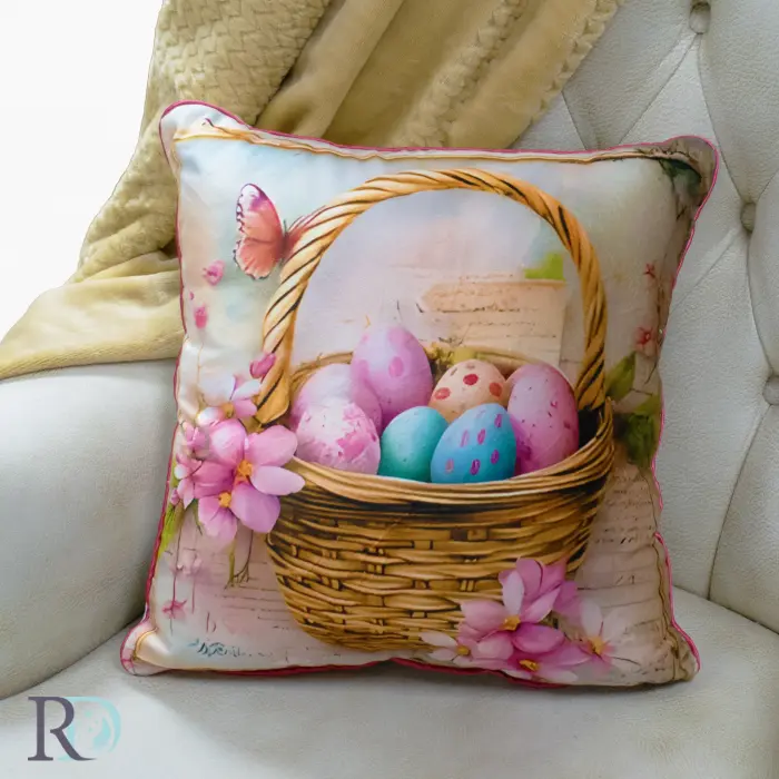Великденска възглавница Яйца - 1629 - Великденска възглавница Яйца - 1629