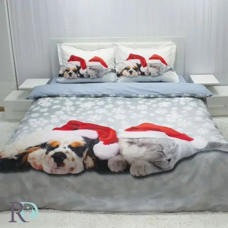 Коледен комплект Куче и Коте - Коледен комплект Куче и Коте