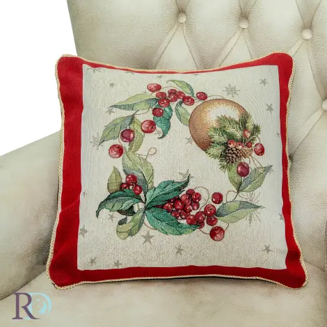 Коледна калъфка Венец - Коледна калъфка Венец