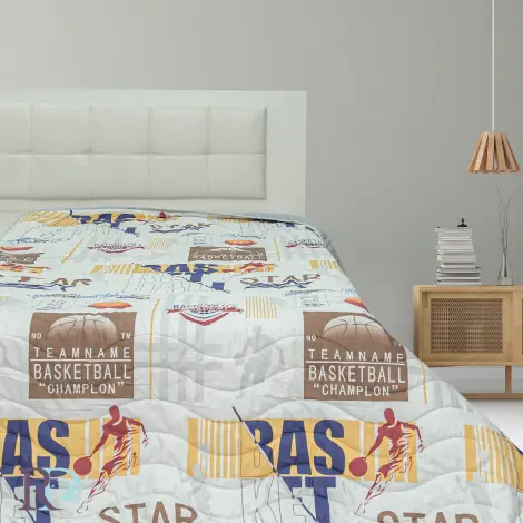 Олекотена завивка Баскетбол - Олекотена завивка Баскетбол