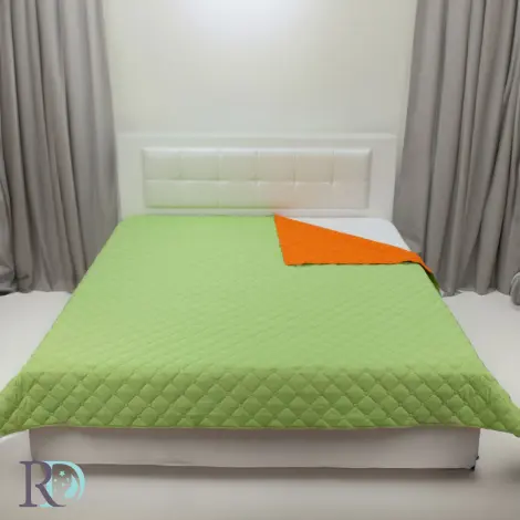 Двулицево шалте Зелено и Оранж - Двулицево шалте Зелено и Оранж