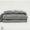 Чаршаф с ластик вискоза сиво - 1625 | Чаршаф с ластик вискоза сиво - 1625