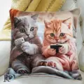 Декоративна възглавница Котета - 2004 | Декоративна възглавница Котета - 2004