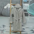 Детски халат в сиво - 2068 | Детски халат в сиво - 2068
