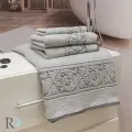 Хавлиена кърпа Михаела светло сиво - 1531 | Хавлиена кърпа Михаела светло сиво - 1531