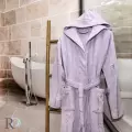 Дамски халат за баня Моника лила - 281 | Дамски халат за баня Моника лила - 281