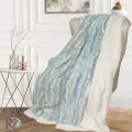 Одеяло Вълни аква - 1491 |  Одеяло Вълни аква - 1491