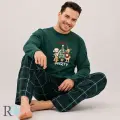 Мъжка пижама X-mas - 2457 | Мъжка пижама X-mas - 2457