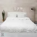 Спален комплект органичен памук Бриана бяло - 818 | Спален комплект органичен памук Бриана бяло - 818