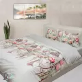 Спален комплект Цветя и Пеперуди - 1021 | Спален комплект Цветя и Пеперуди - 1021