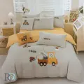 Детски спален комплект Камионче в бежово - 1477 | Детски спален комплект Камионче в бежово - 1477